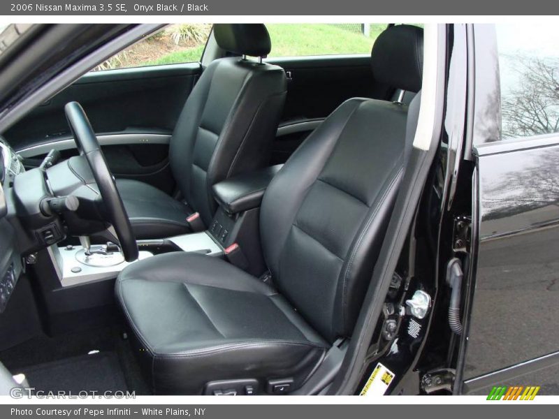 Onyx Black / Black 2006 Nissan Maxima 3.5 SE