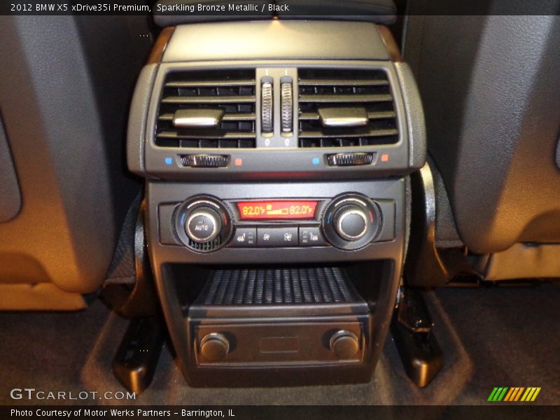 Sparkling Bronze Metallic / Black 2012 BMW X5 xDrive35i Premium