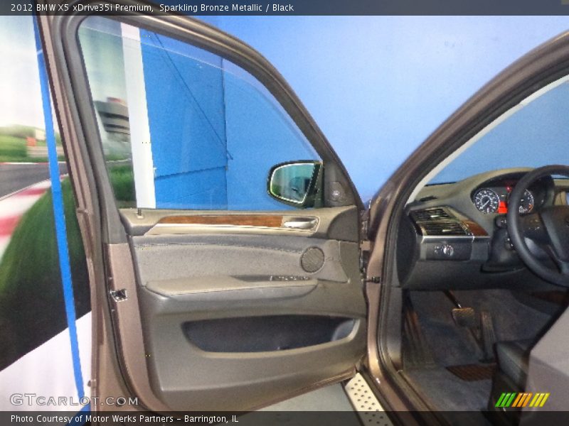 Sparkling Bronze Metallic / Black 2012 BMW X5 xDrive35i Premium
