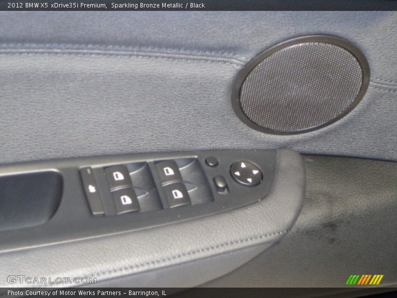 Sparkling Bronze Metallic / Black 2012 BMW X5 xDrive35i Premium