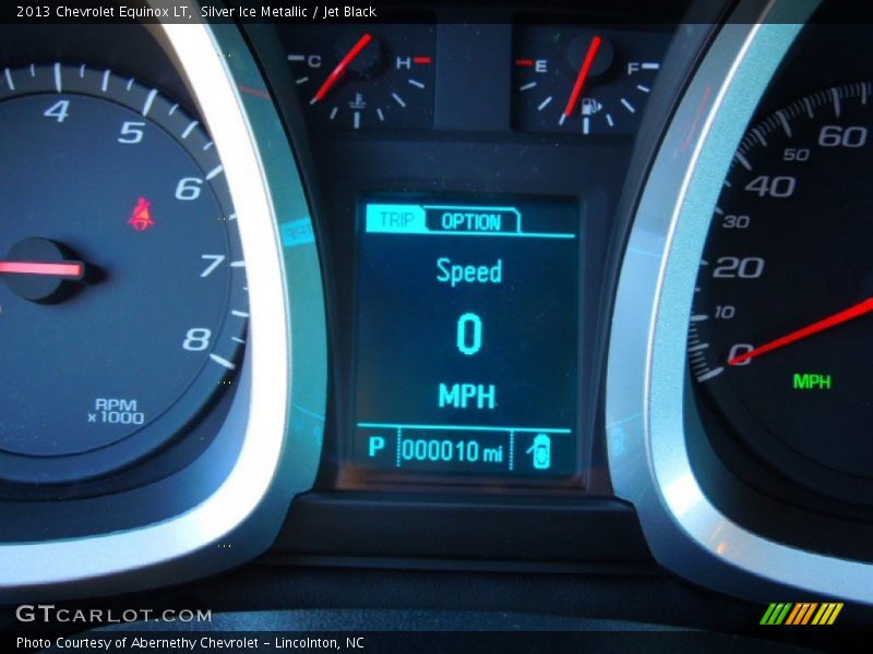 Silver Ice Metallic / Jet Black 2013 Chevrolet Equinox LT