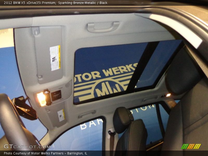 Sparkling Bronze Metallic / Black 2012 BMW X5 xDrive35i Premium