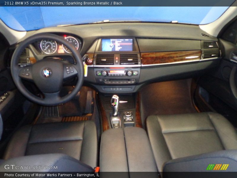 Sparkling Bronze Metallic / Black 2012 BMW X5 xDrive35i Premium