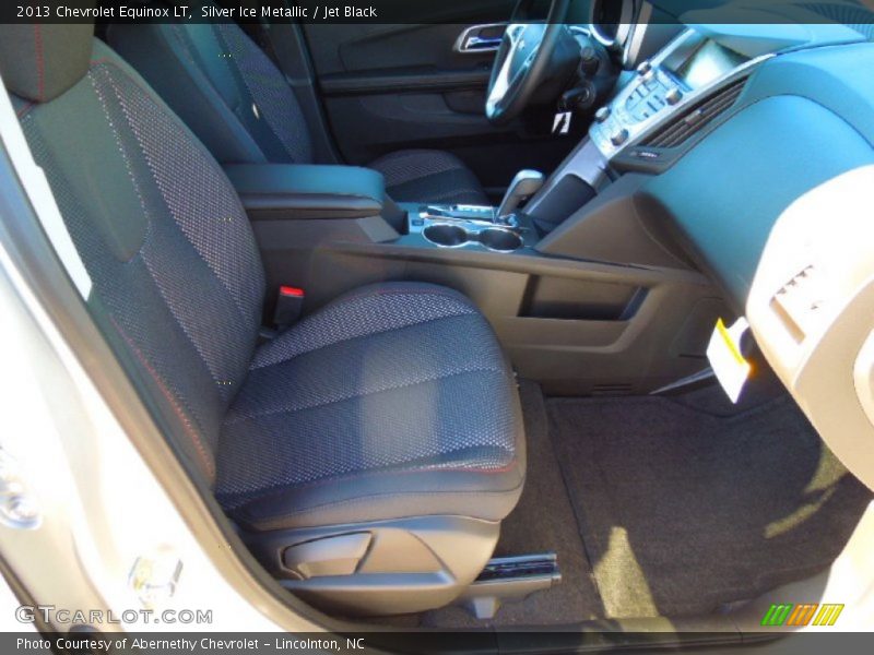 Silver Ice Metallic / Jet Black 2013 Chevrolet Equinox LT