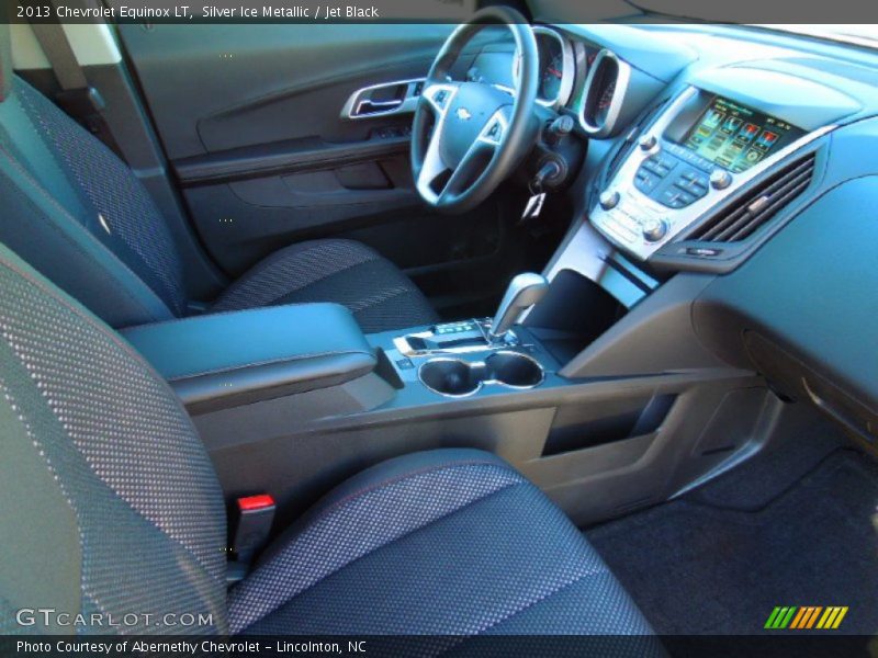 Silver Ice Metallic / Jet Black 2013 Chevrolet Equinox LT