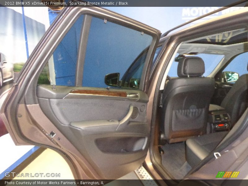 Sparkling Bronze Metallic / Black 2012 BMW X5 xDrive35i Premium