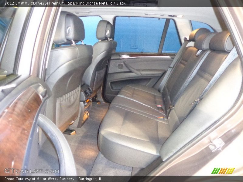 Sparkling Bronze Metallic / Black 2012 BMW X5 xDrive35i Premium