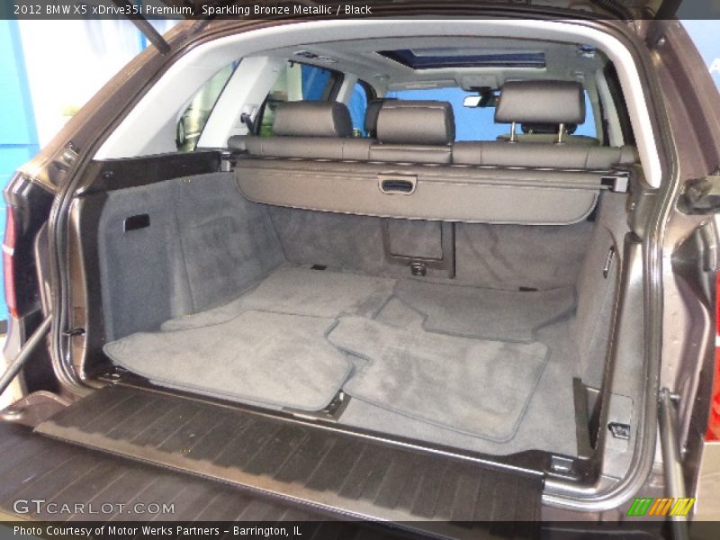 Sparkling Bronze Metallic / Black 2012 BMW X5 xDrive35i Premium