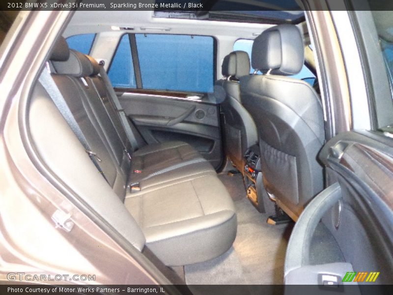 Sparkling Bronze Metallic / Black 2012 BMW X5 xDrive35i Premium