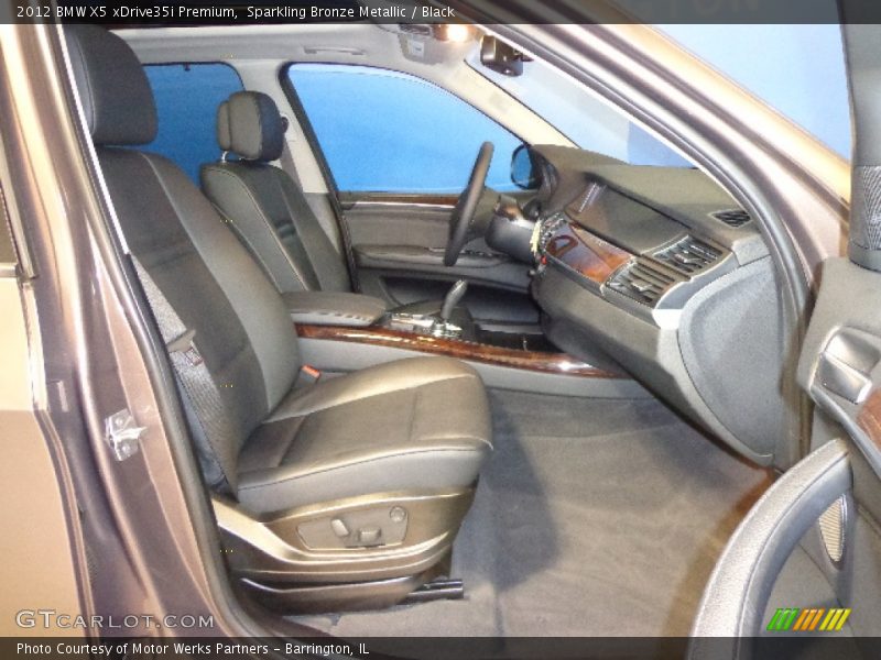 Sparkling Bronze Metallic / Black 2012 BMW X5 xDrive35i Premium