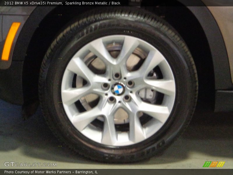 Sparkling Bronze Metallic / Black 2012 BMW X5 xDrive35i Premium