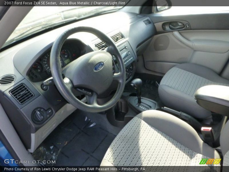 Charcoal/Light Flint Interior - 2007 Focus ZX4 SE Sedan 