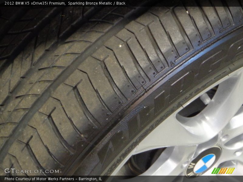 Sparkling Bronze Metallic / Black 2012 BMW X5 xDrive35i Premium