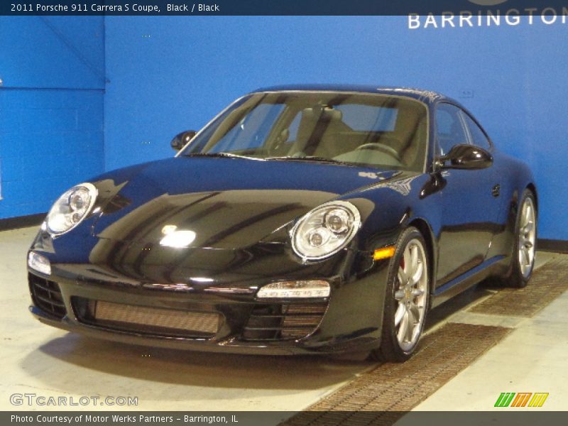 Black / Black 2011 Porsche 911 Carrera S Coupe