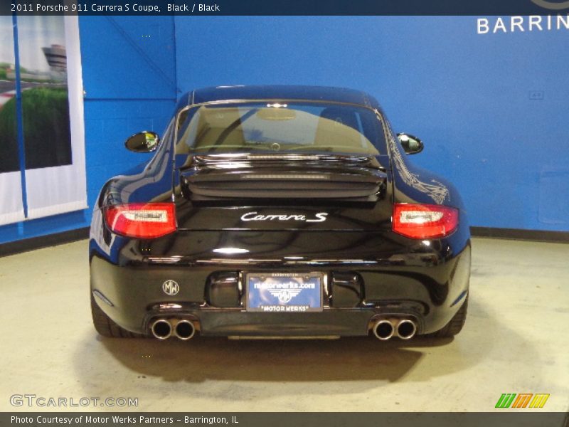 Black / Black 2011 Porsche 911 Carrera S Coupe