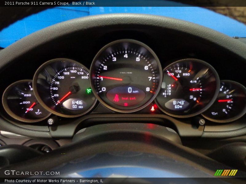  2011 911 Carrera S Coupe Carrera S Coupe Gauges