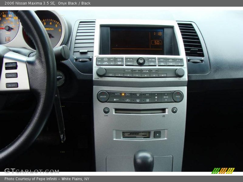 Onyx Black / Black 2006 Nissan Maxima 3.5 SE