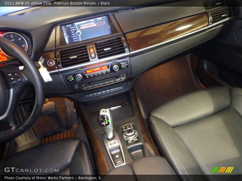 Platinum Bronze Metallic / Black 2011 BMW X5 xDrive 35d
