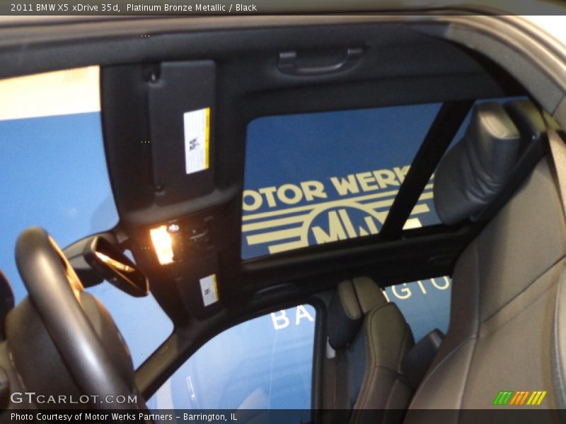 Platinum Bronze Metallic / Black 2011 BMW X5 xDrive 35d