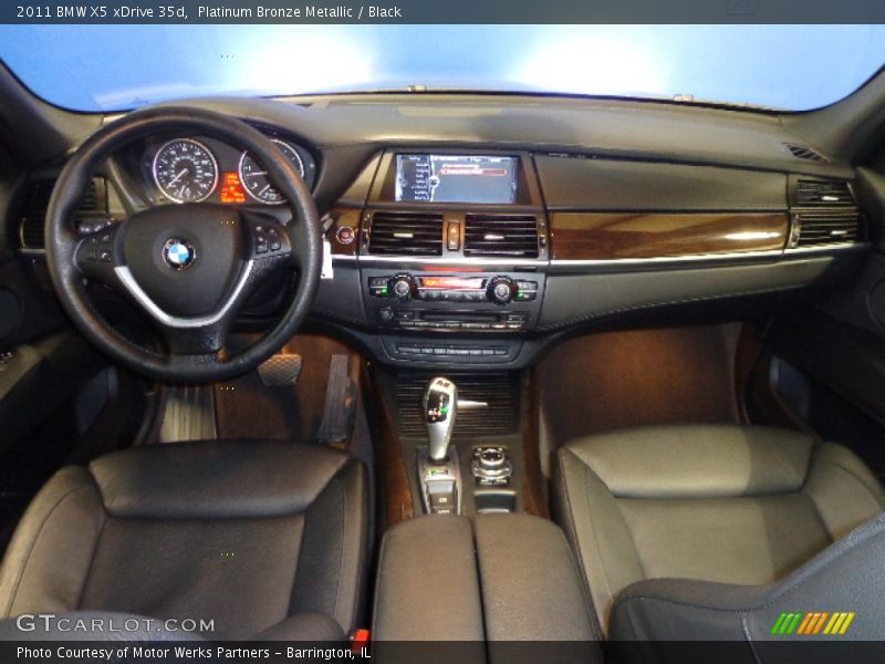Platinum Bronze Metallic / Black 2011 BMW X5 xDrive 35d