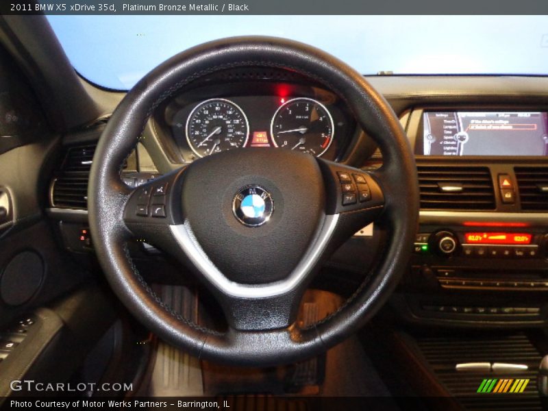 Platinum Bronze Metallic / Black 2011 BMW X5 xDrive 35d