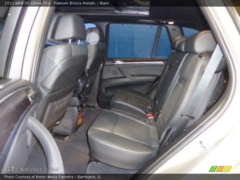 Platinum Bronze Metallic / Black 2011 BMW X5 xDrive 35d