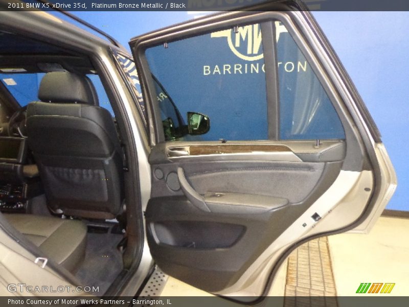 Platinum Bronze Metallic / Black 2011 BMW X5 xDrive 35d