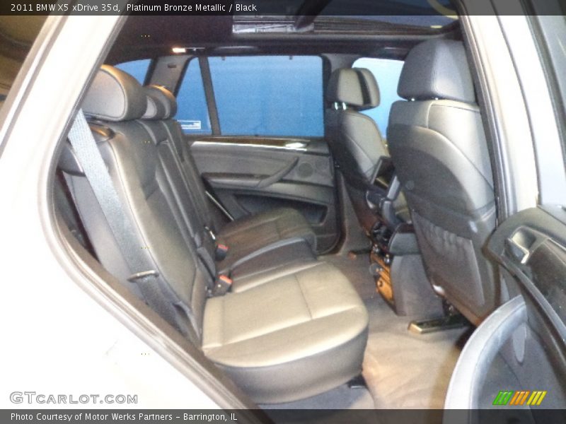 Platinum Bronze Metallic / Black 2011 BMW X5 xDrive 35d