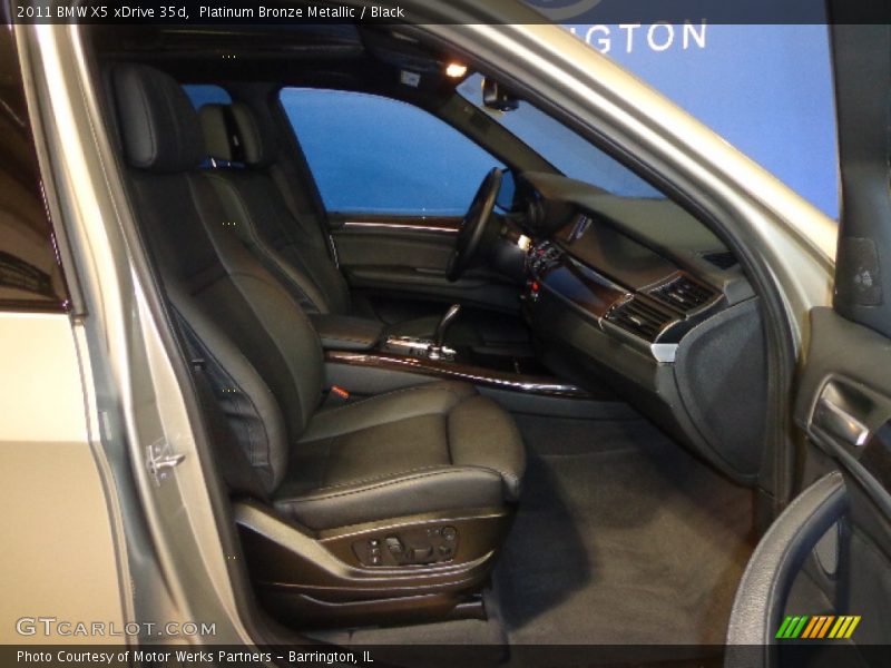 Platinum Bronze Metallic / Black 2011 BMW X5 xDrive 35d