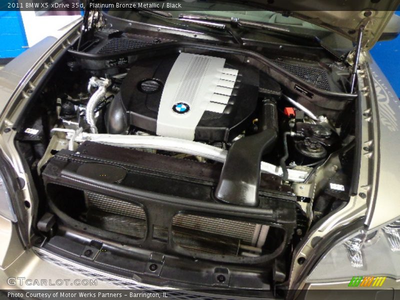 Platinum Bronze Metallic / Black 2011 BMW X5 xDrive 35d