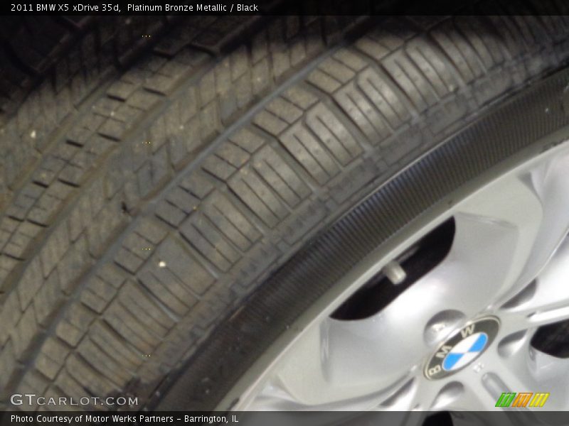 Platinum Bronze Metallic / Black 2011 BMW X5 xDrive 35d