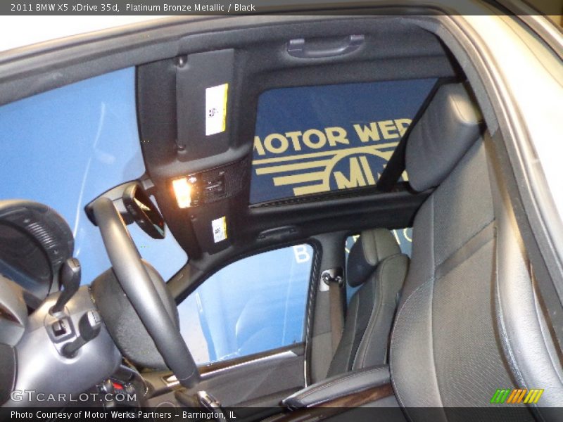 Platinum Bronze Metallic / Black 2011 BMW X5 xDrive 35d