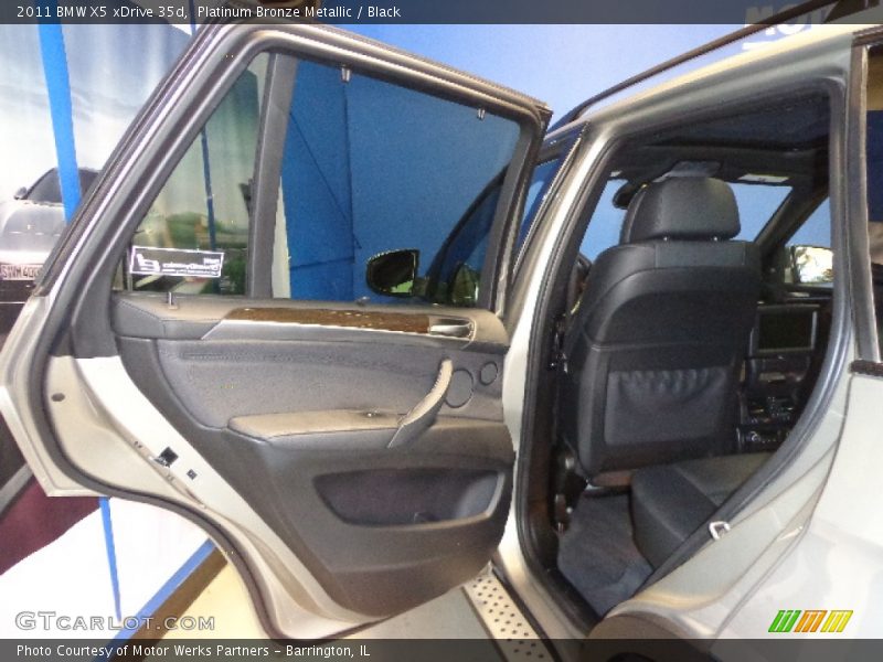 Platinum Bronze Metallic / Black 2011 BMW X5 xDrive 35d