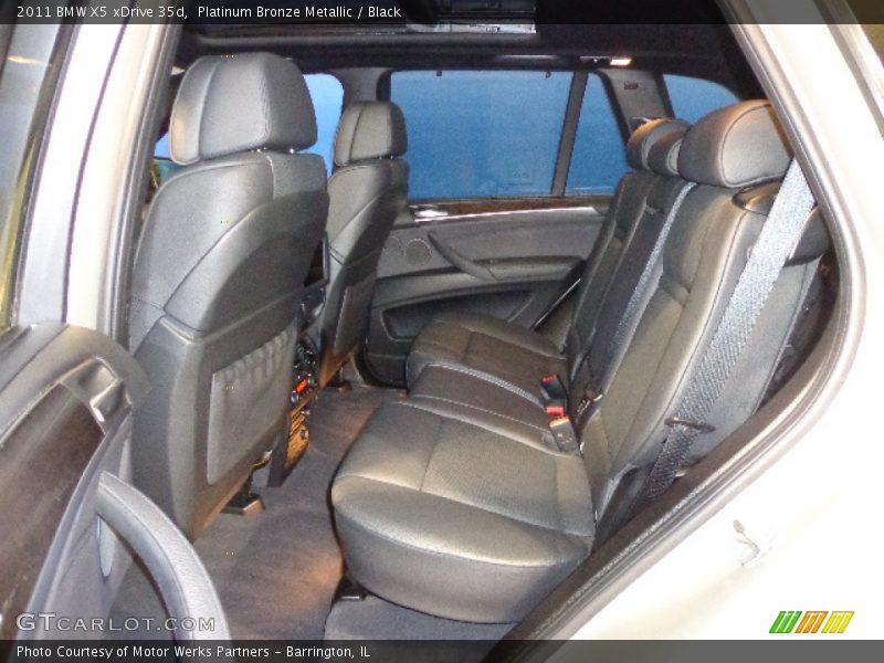 Platinum Bronze Metallic / Black 2011 BMW X5 xDrive 35d