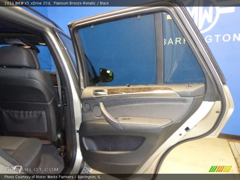 Platinum Bronze Metallic / Black 2011 BMW X5 xDrive 35d