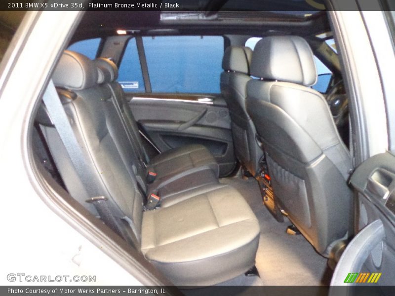 Platinum Bronze Metallic / Black 2011 BMW X5 xDrive 35d