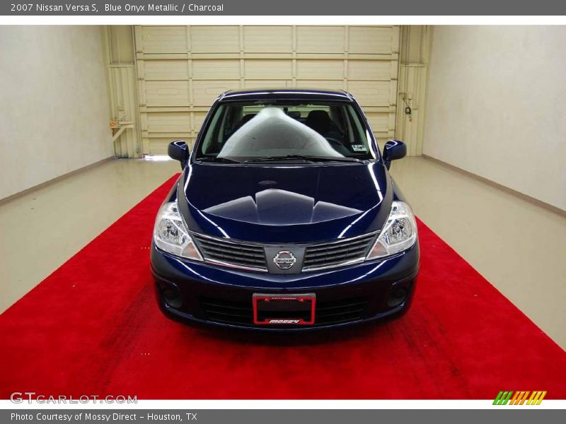 Blue Onyx Metallic / Charcoal 2007 Nissan Versa S