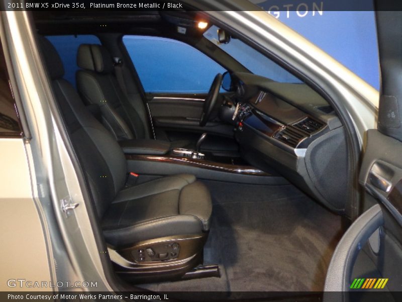 Platinum Bronze Metallic / Black 2011 BMW X5 xDrive 35d