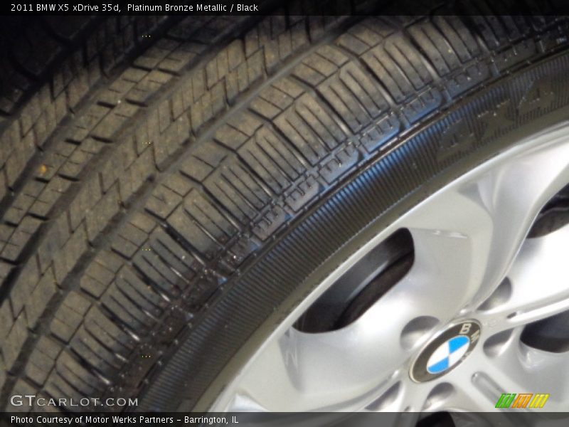 Platinum Bronze Metallic / Black 2011 BMW X5 xDrive 35d