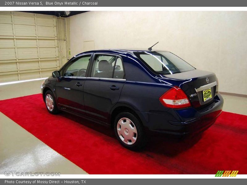 Blue Onyx Metallic / Charcoal 2007 Nissan Versa S