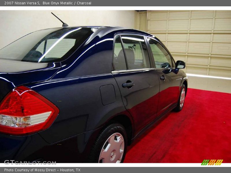 Blue Onyx Metallic / Charcoal 2007 Nissan Versa S