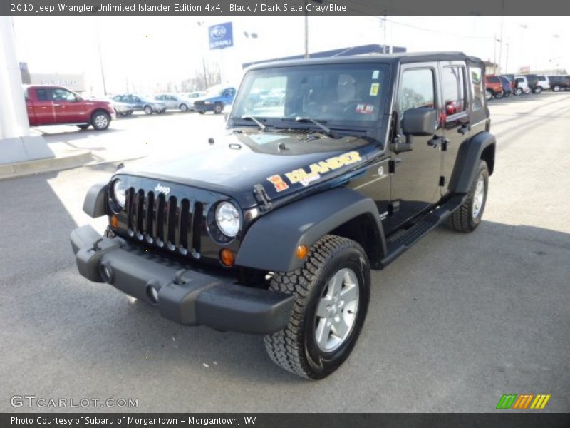 Black / Dark Slate Gray/Blue 2010 Jeep Wrangler Unlimited Islander Edition 4x4
