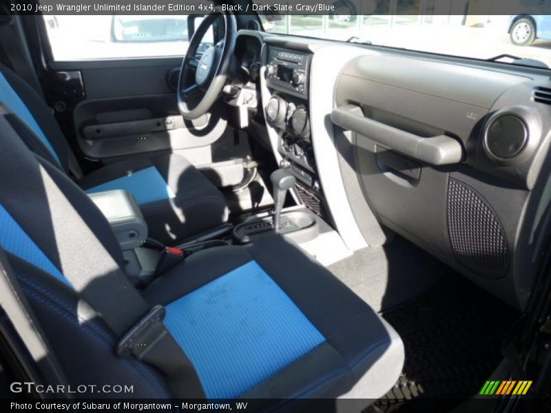 Black / Dark Slate Gray/Blue 2010 Jeep Wrangler Unlimited Islander Edition 4x4