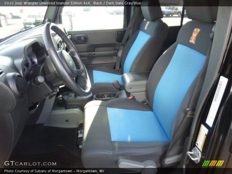 Black / Dark Slate Gray/Blue 2010 Jeep Wrangler Unlimited Islander Edition 4x4