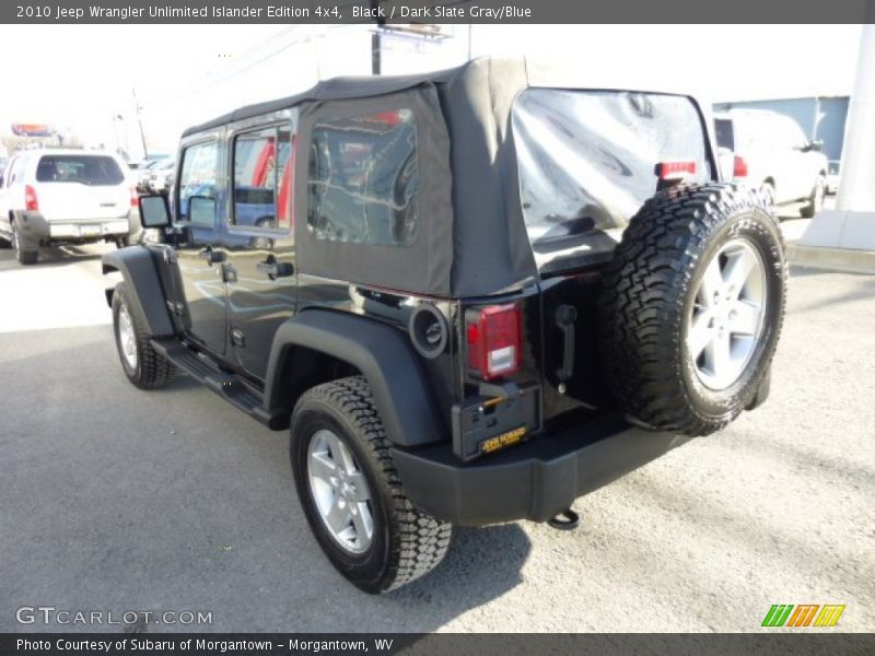Black / Dark Slate Gray/Blue 2010 Jeep Wrangler Unlimited Islander Edition 4x4