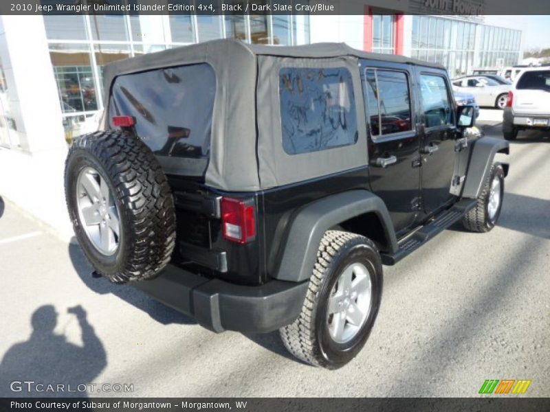 Black / Dark Slate Gray/Blue 2010 Jeep Wrangler Unlimited Islander Edition 4x4