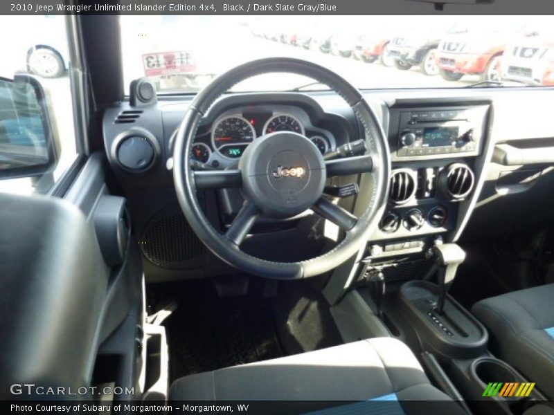 Black / Dark Slate Gray/Blue 2010 Jeep Wrangler Unlimited Islander Edition 4x4