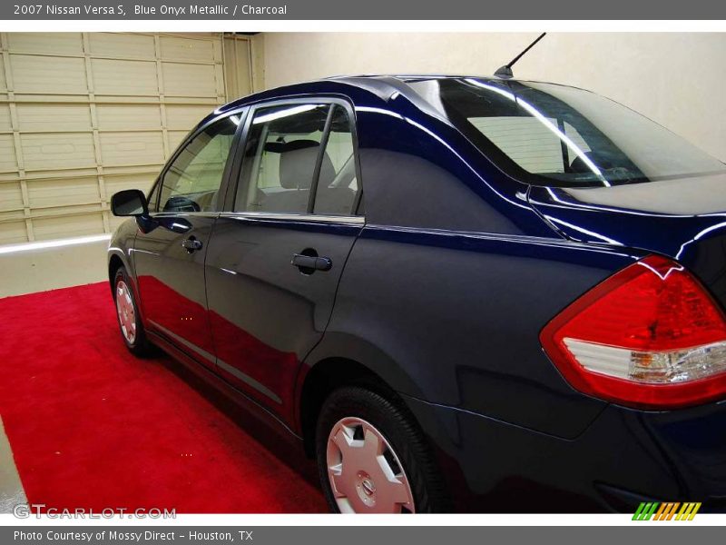 Blue Onyx Metallic / Charcoal 2007 Nissan Versa S