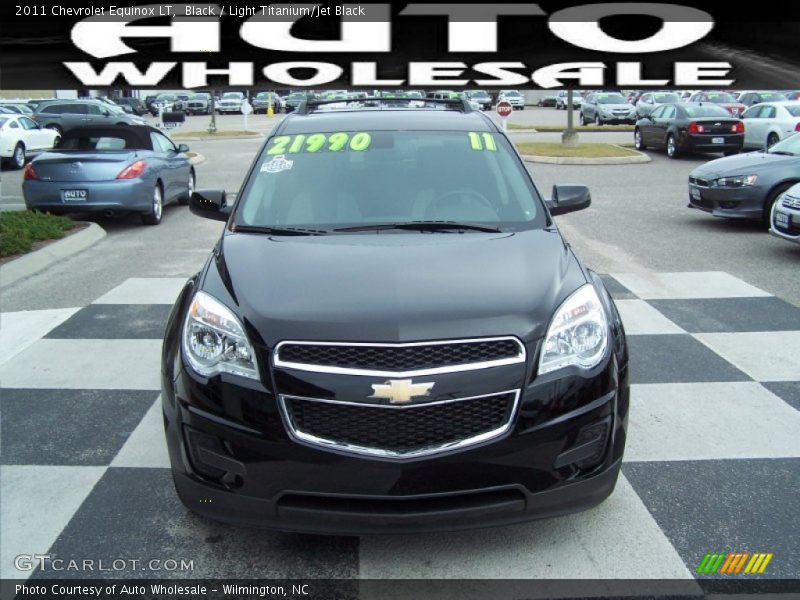 Black / Light Titanium/Jet Black 2011 Chevrolet Equinox LT