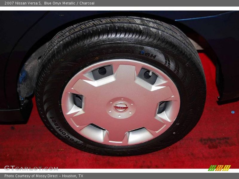 Blue Onyx Metallic / Charcoal 2007 Nissan Versa S